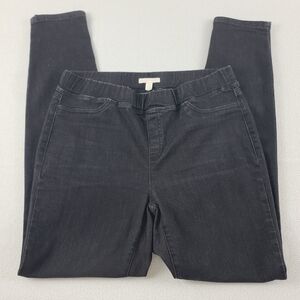 Eileen Fischer Pull On Skinny Jeans Wmn's Sm Black